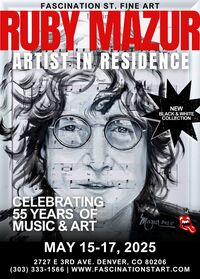 Artist Ruby Mazur portrait